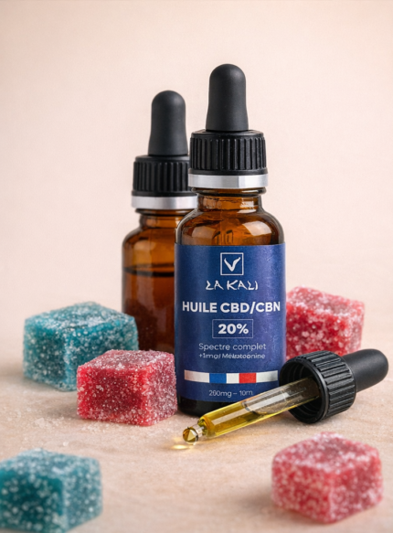 Huile Sommeil 10%CBD + 10% CBN