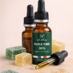 Huile 50% DE CBD/CBG