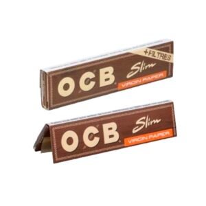 OCB Slim Prenium virgin + Filtre Cartonné