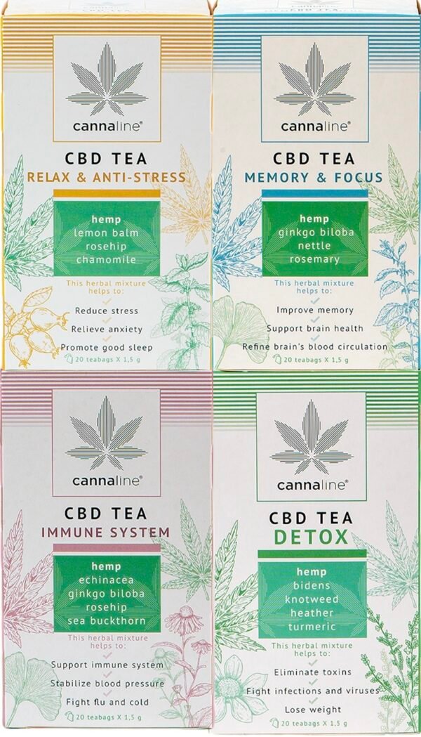 Collection Tisane/Thé AU CBD