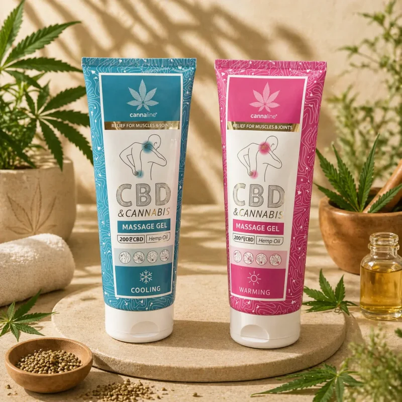 gel massage cbd cooling warming muscles articulations la kali marseille