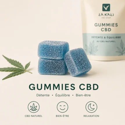 Gummies CBD 30mg LA KALI – bonbons cannabidiol détente et bien-être