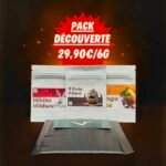 Pack découverte CBD 6G à 29,90€ – White Widow, Mango Haze, 3 fois filtré – LAKALI