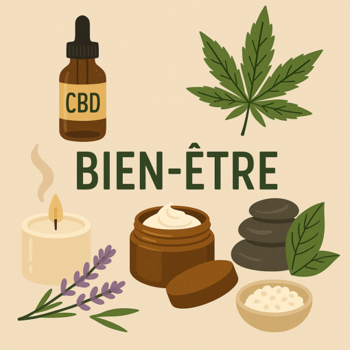 Catégorie Bien-être LA KALI CBD – huiles, gélules, sirops, bougies, huiles de massage, sels de bain, baumes et soins naturels à Marseille