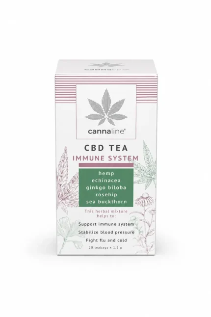 Tisane CBD Immunité – Infusion Chanvre Immune System Cannaline