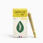 Paquet CBD pré-rolls Alien Haze 8 unités 15% CBD LA KALI avec joint roulé