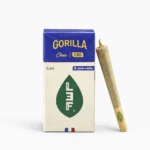 Paquet CBD pré-rolls Gorilla 8 unités 14% LA KALI avec joint roulé
