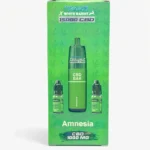 Puff CBD Amnesia 10% LA KALI cigarette électronique CBD jetable saveur amnesia goût herbacé intense