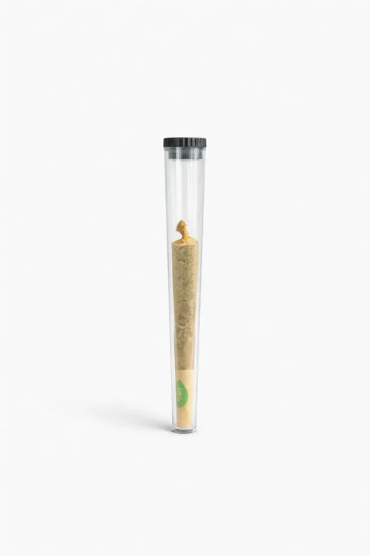 Pré-roll CBD à l’unité LA KALI dans tube hermétique transparent