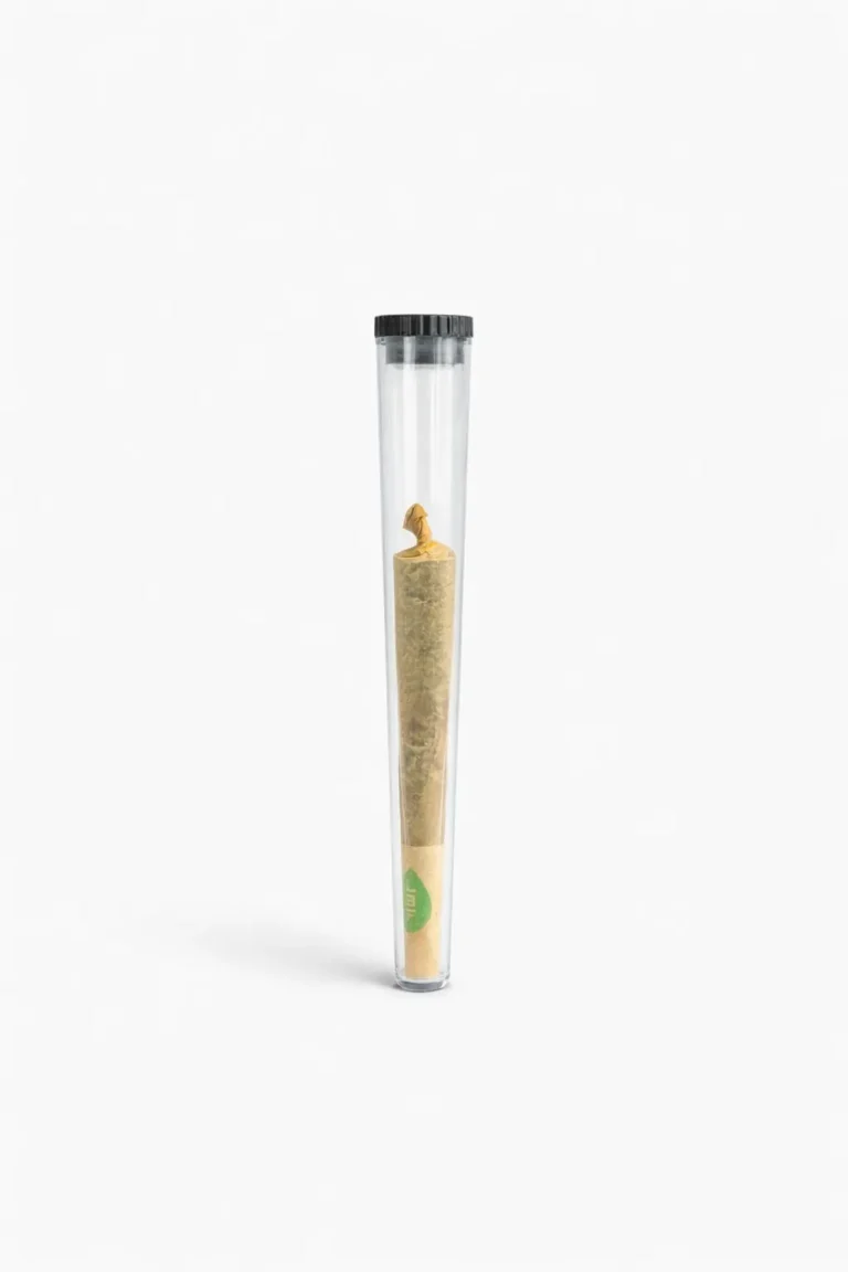 Pré-roll CBD à l’unité LA KALI dans tube hermétique transparent